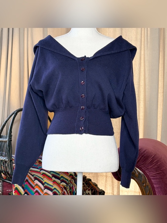 Sweaters - 80s Sailor Sweater by Contempo Casuals